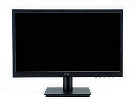 Dell 18.5" (47 cm) Monitor 1366 X 768 Pixels at 60 HZ, Twisted Nematic, LED, Anti-Glare, 1 X HDMI (Vr 1.4) & VGA